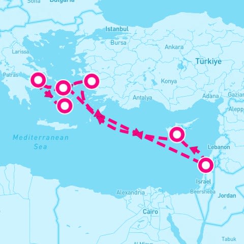 7 Night Eastern Mediterranean (Athens Roundtrip)