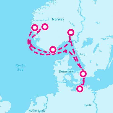 7 Night Northern Europe (Copenhagen Roundtrip)
