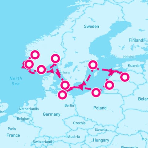 14 Night Northern Europe (Copenhagen Roundtrip)