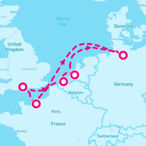7 Night Northern Europe (Le Havre Roundtrip)