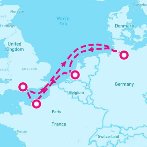 6 Night Northern Europe (Rotterdam Roundtrip)