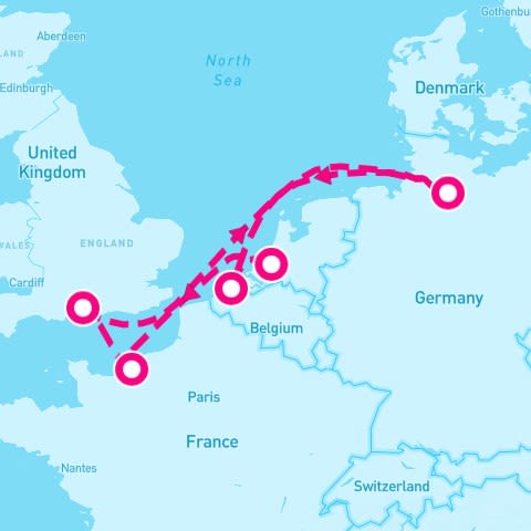 7 Night Northern Europe (Le Havre Roundtrip)