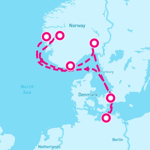 7 Night Northern Europe (Warnemunde Roundtrip)