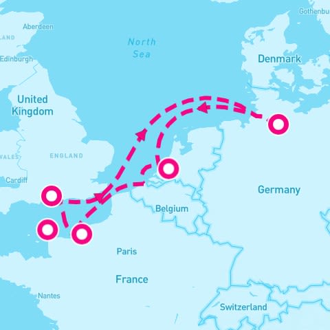 7 Night Northern Europe (Hamburg Roundtrip)