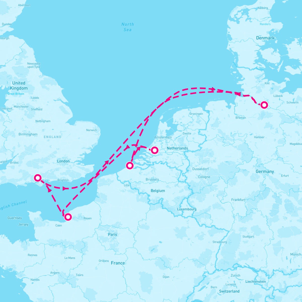 7 Night Northern Europe (Le Havre Roundtrip)