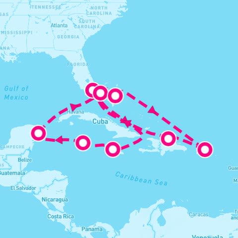 14 Night Caribbean & Bahamas (Miami Roundtrip)
