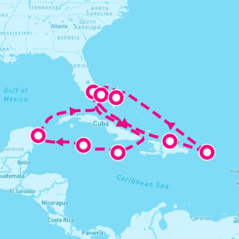 14 Night Caribbean & Bahamas (Miami Roundtrip)
