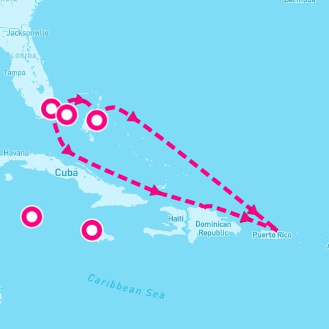 7 Night Western Caribbean & Bahamas (Miami Roundtrip)
