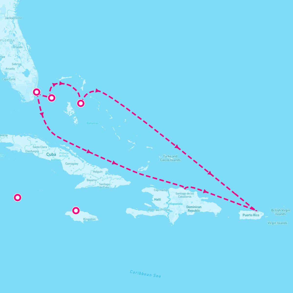 7 Night Western Caribbean & Bahamas (Miami Roundtrip)