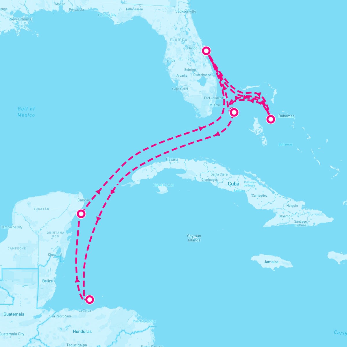 10 Night Western Caribbean & Bahamas (Port Canaveral Roundtrip)