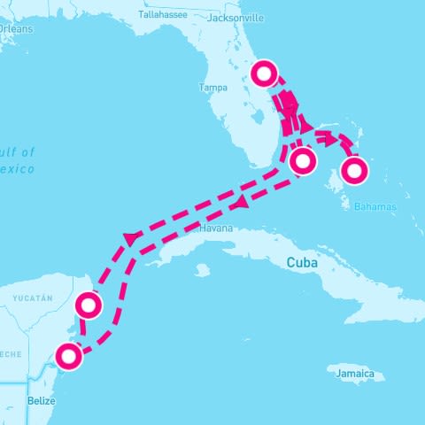 11 Night Western Caribbean & Bahamas (Port Canaveral Roundtrip)