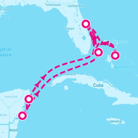 10 Night Western Caribbean & Bahamas (Port Canaveral Roundtrip)