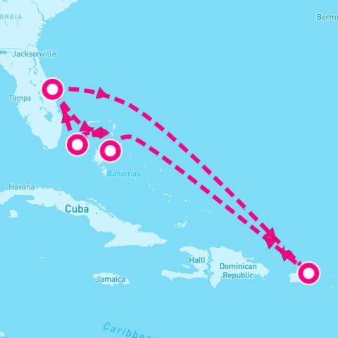 11 Night Caribbean & Bahamas (Port Canaveral Roundtrip)