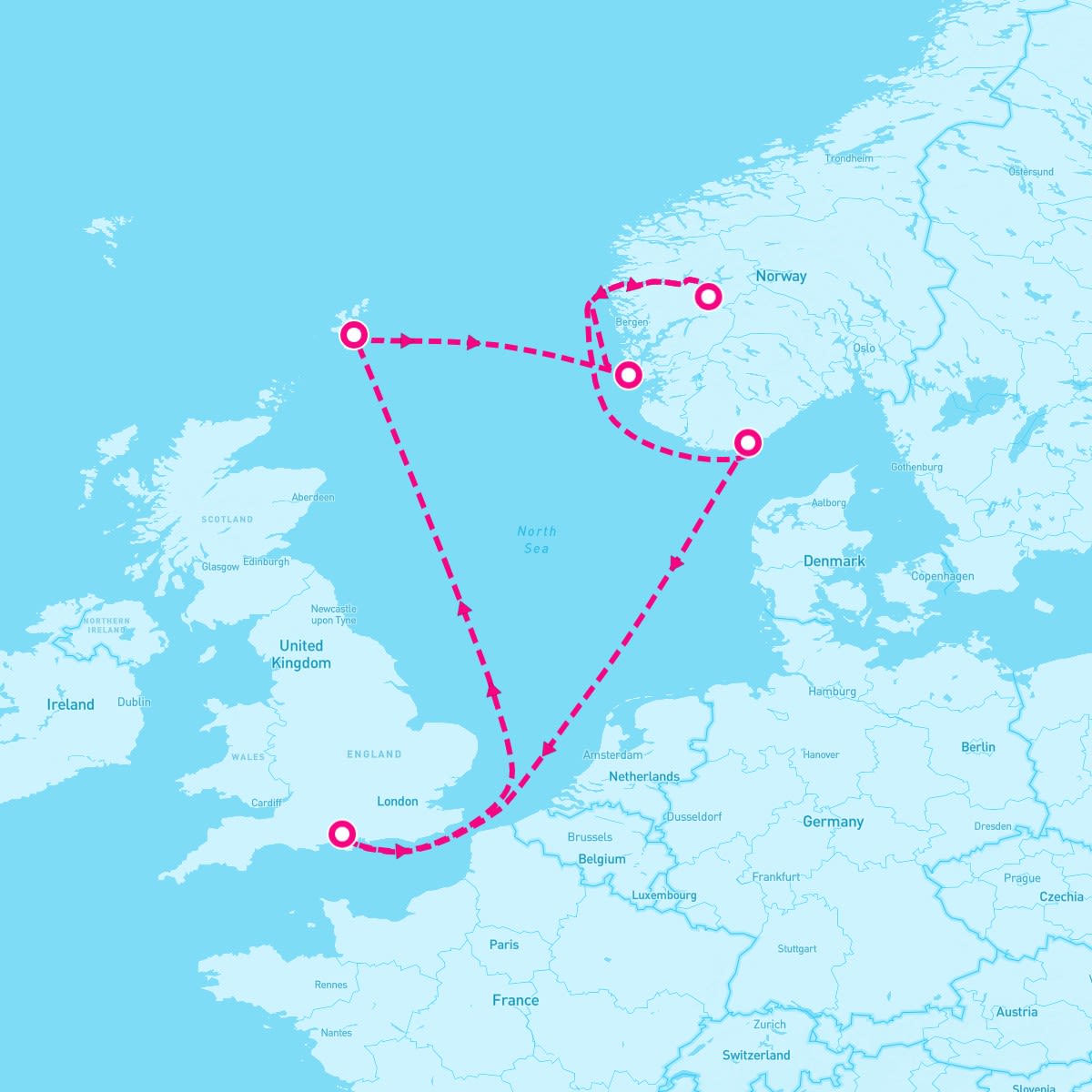 7 Night Northern Europe (Southampton Roundtrip)
