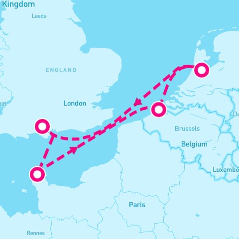 5 Night Northern Europe (Southampton Roundtrip)