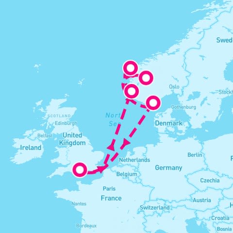 7 Night Northern Europe (Southampton Roundtrip)