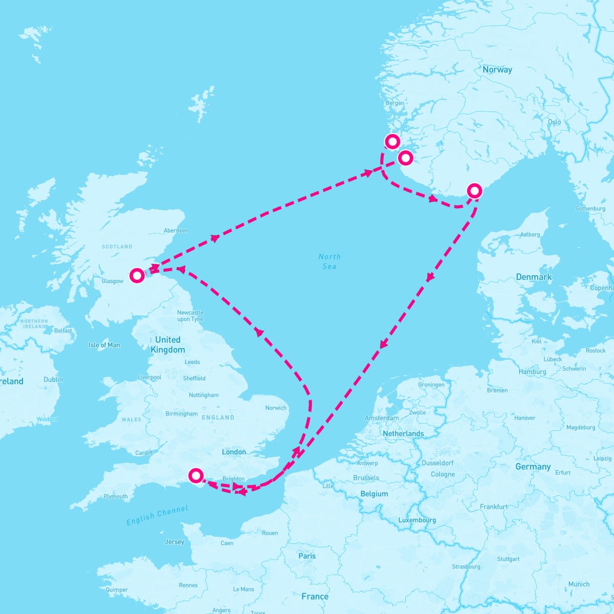 7 Night Northern Europe (Southampton Roundtrip)