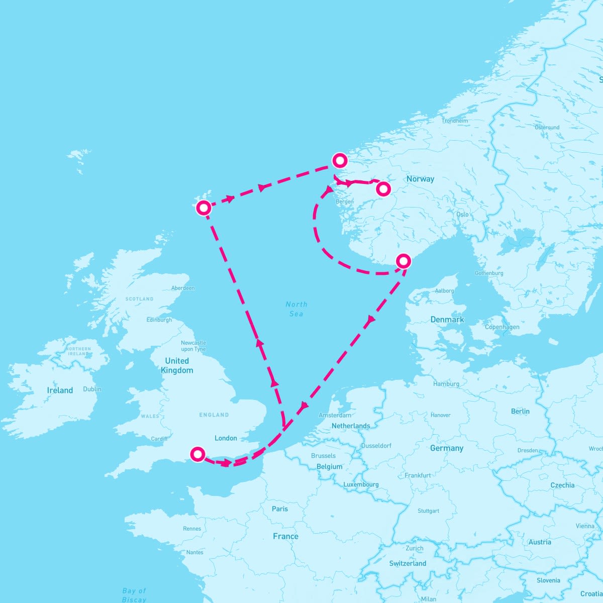 7 Night Northern Europe (Southampton Roundtrip)