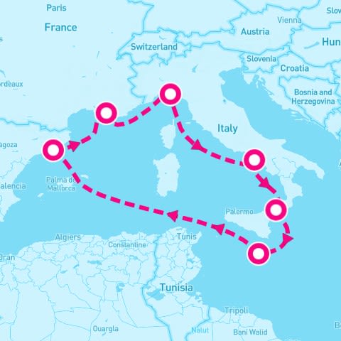 7 Night Western Mediterranean (Barcelona Roundtrip)