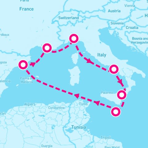 7 Night Mediterranean (Marseille Roundtrip)