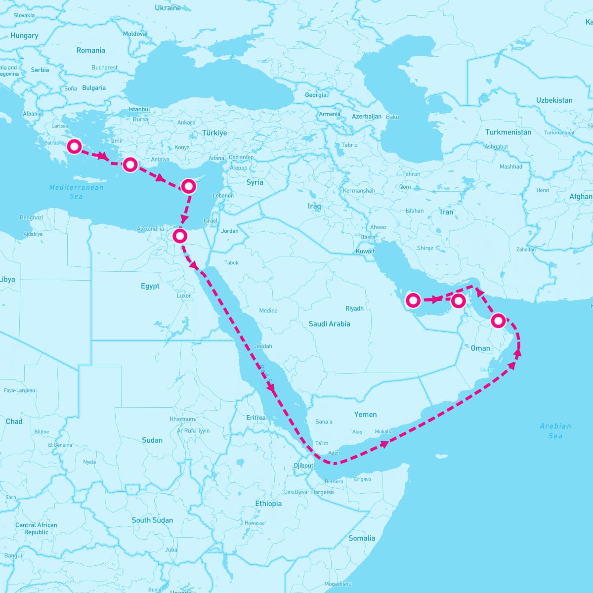 15 Night Msc Grand Voyages (Athens To Dubai)