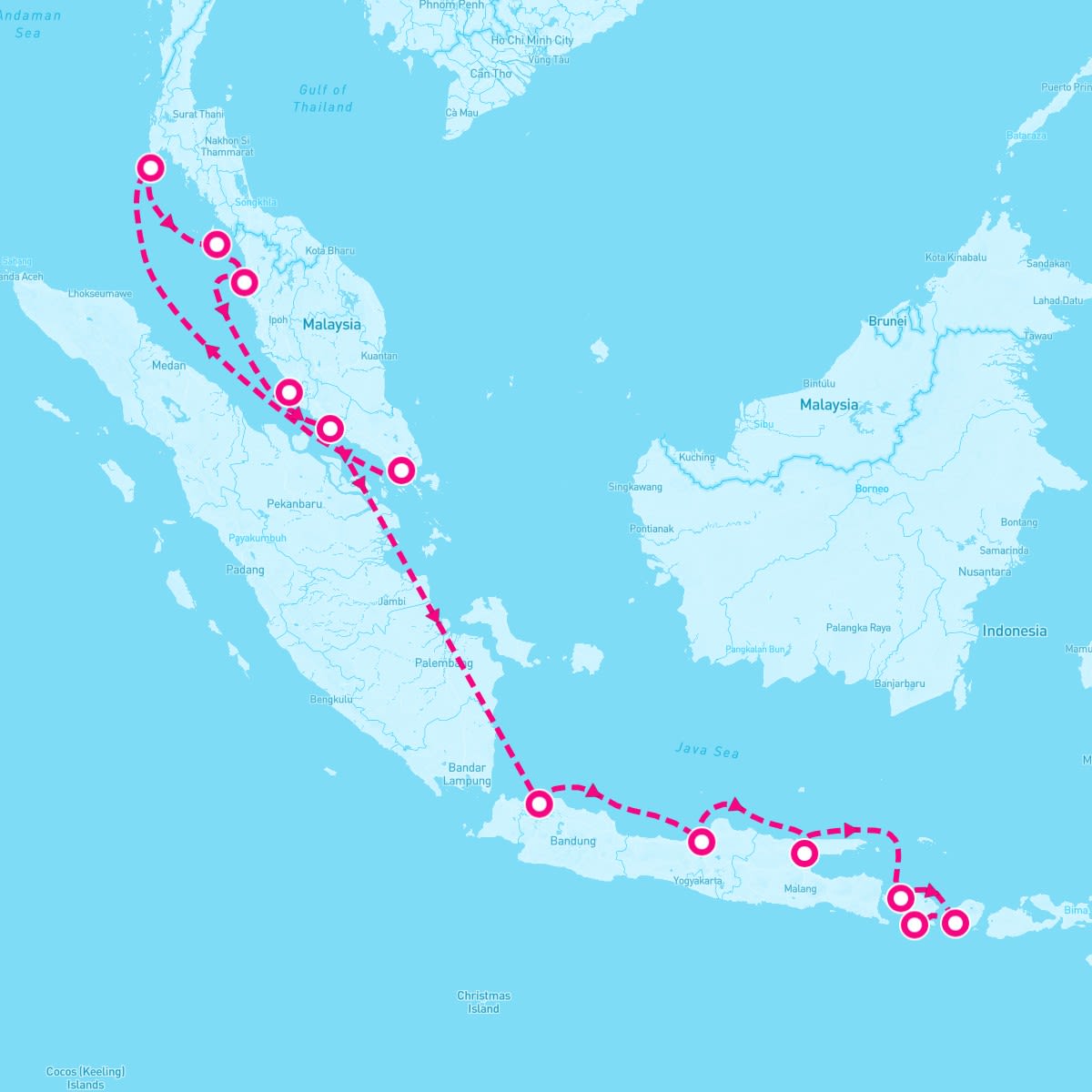 14 Night Indochina To Bali Seafarer (Singapore To Bali)