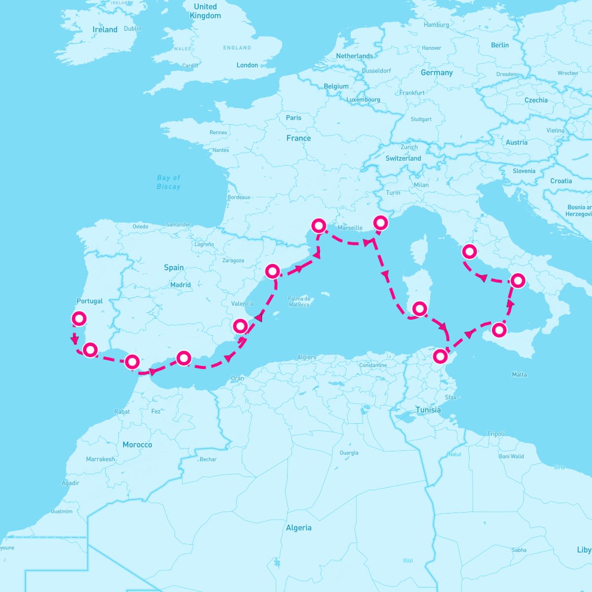 14 Night Vibrant Cultural Tapestry (Lisbon To Rome)