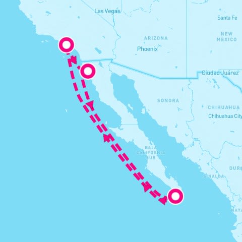 6 Night Coastal Mexico Holiday (Los Angeles Roundtrip)