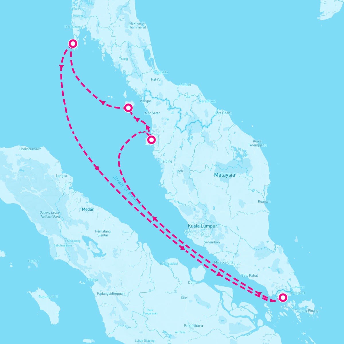 5 Night Penang Phuket & Langkawi (Singapore Roundtrip)