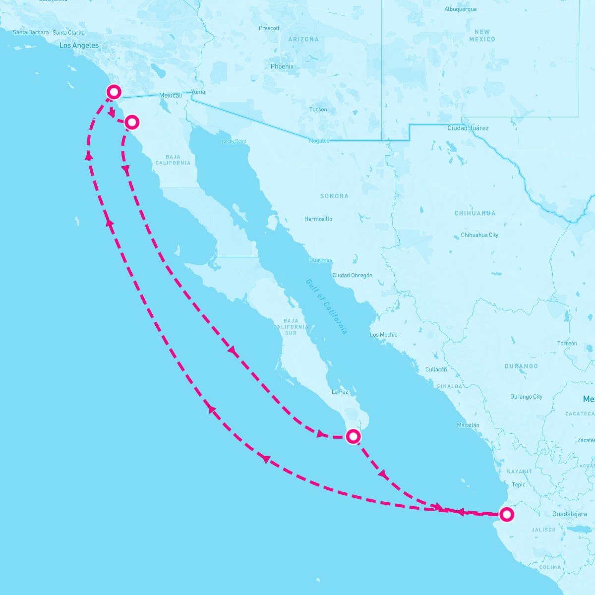 MS Nieuw Amsterdam itinerary map for October 4, 2025 (7 nights)