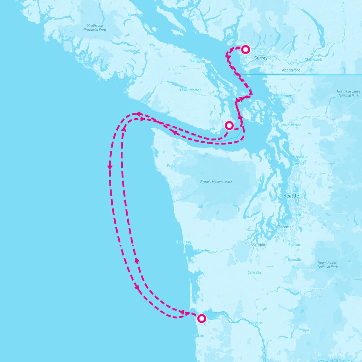 4 Night Pacific Northwest (Vancouver Roundtrip)