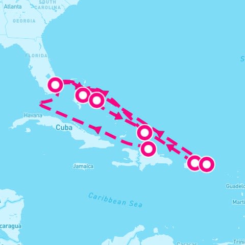 14 Night Tropical/Eastern Caribbean (Ft. Lauderdale Roundtrip)