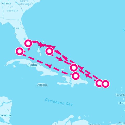 14 Night Tropical/Eastern Caribbean (Ft. Lauderdale Roundtrip)