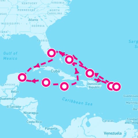 14 Night Eastern / Western Caribbean (Ft. Lauderdale Roundtrip)