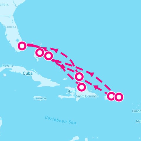 14 Night Tropical / Eastern Caribbean (Ft. Lauderdale Roundtrip)
