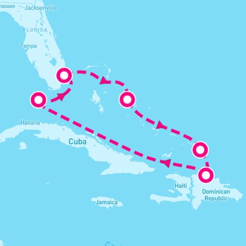 7 Night Tropical Caribbean (Ft. Lauderdale Roundtrip)