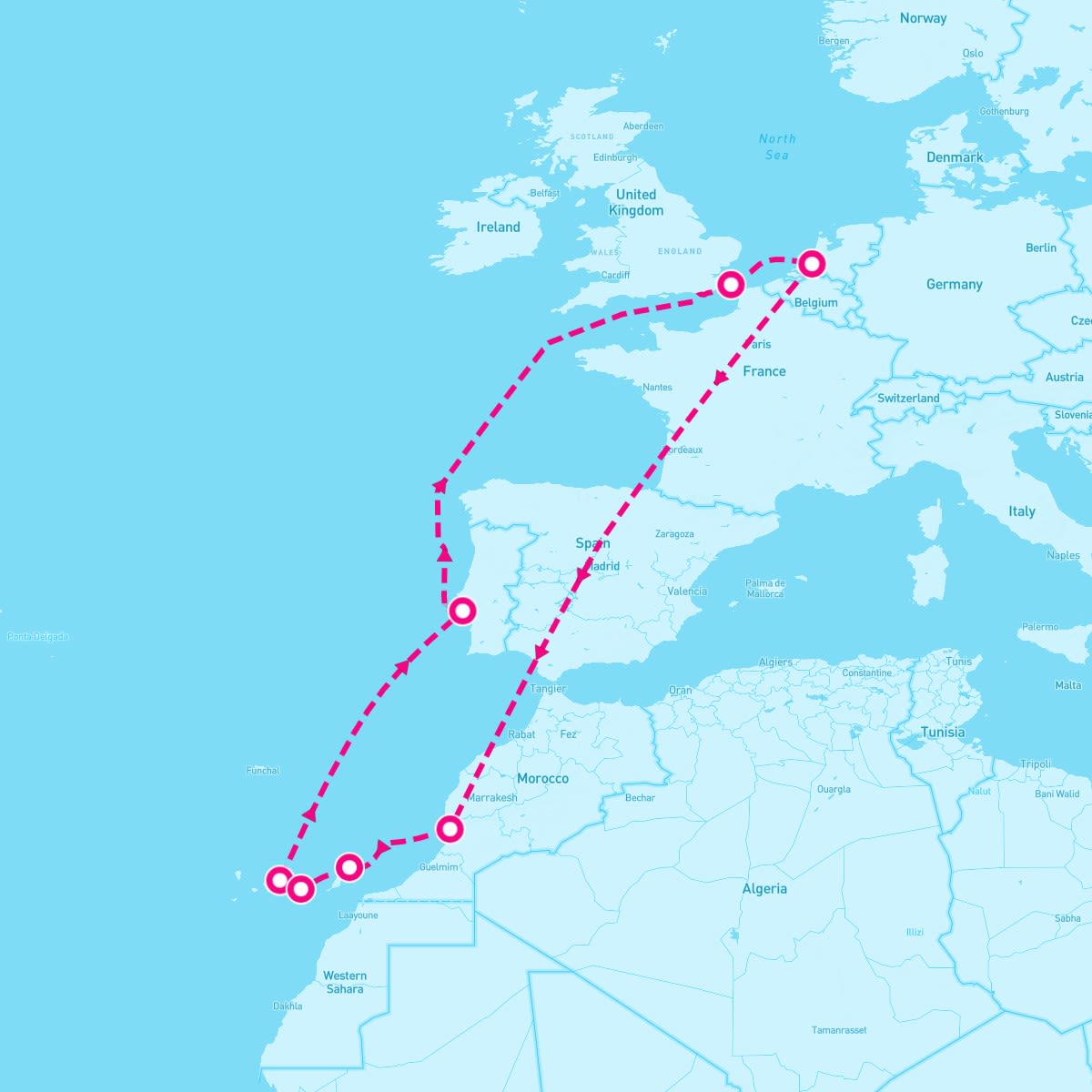 13 Night Canary Island Enchantment With Portugal (Dover Roundtrip)