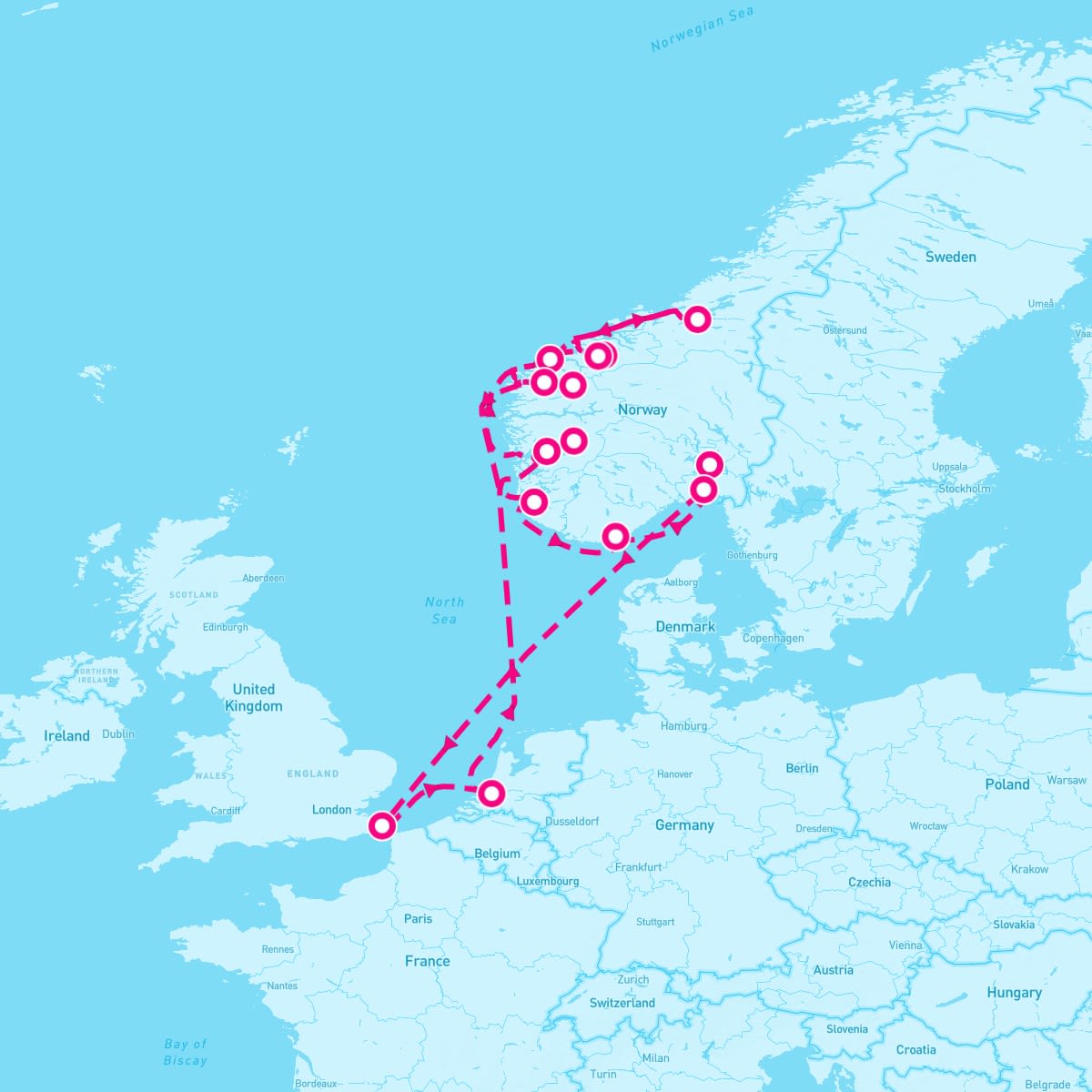 14 Night Fjords Of Norway: Spectacular Scenic Sailing (Rotterdam Roundtrip)