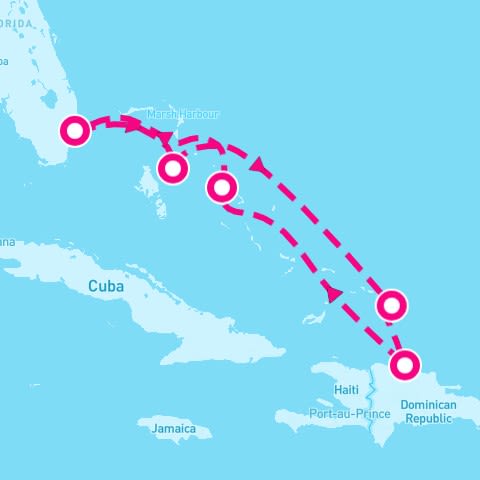 7 Night Eastern Caribbean Holiday: Amber Cove & Bahamas (Ft. Lauderdale Roundtrip)