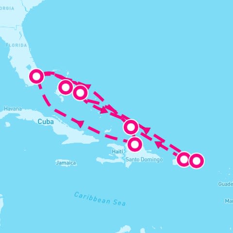 14 Night Eastern Caribbean: Bahamas & San Juan (Ft. Lauderdale Roundtrip)