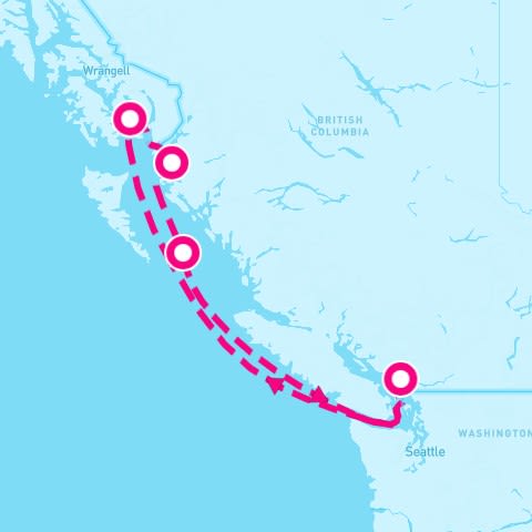 5 Night Alaska Inside Passage (Vancouver Roundtrip)
