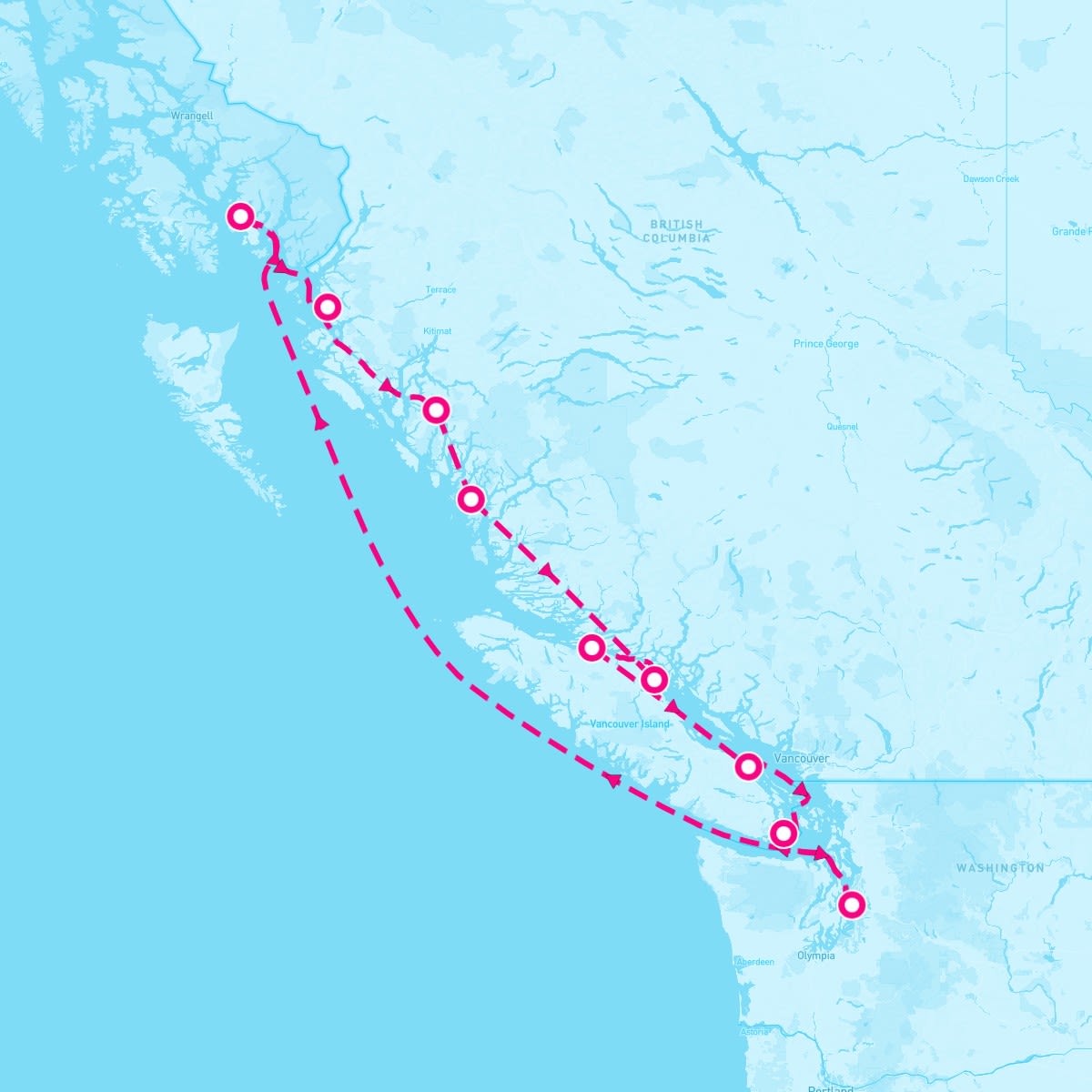 7 Night Great Bear Rainforest (Seattle Roundtrip)
