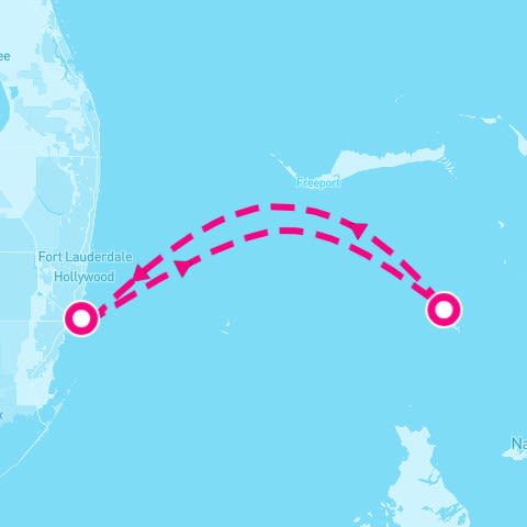 2 Night Bahamas: Great Stirrup Cay (Miami Roundtrip)