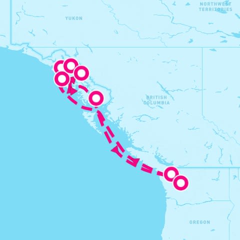 7 Night Alaska: Dawes Glacier Juneau & Ketchikan (Seattle Roundtrip)