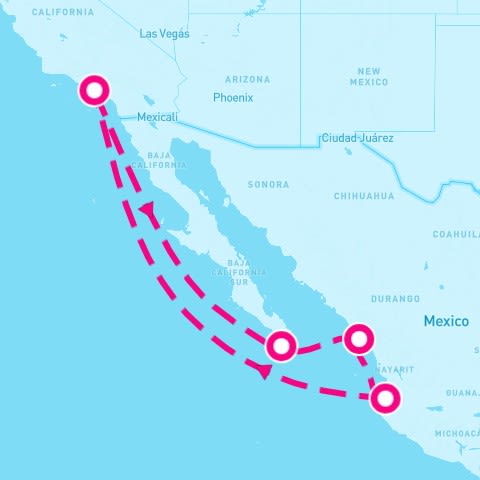 7 Night Mexican Riviera: Cabo & Puerto Vallarta (Los Angeles Roundtrip)