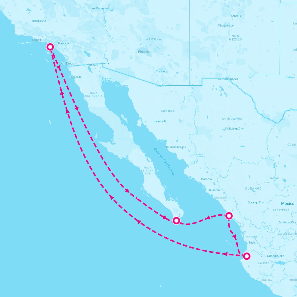 7 Night Mexican Riviera: Cabo & Puerto Vallarta (Los Angeles Roundtrip)