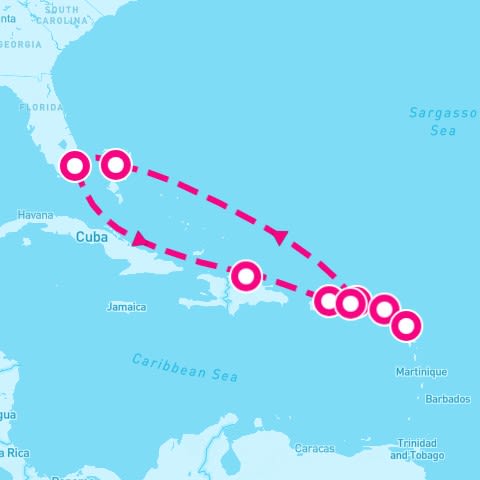 10 Night Caribbean: Dominican Republic & Antigua (Miami Roundtrip)