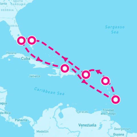 9 Night Caribbean: Barbados & Dominican Republic (Miami Roundtrip)