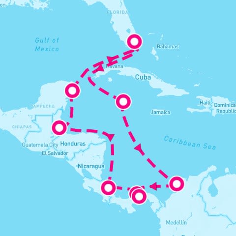 11 Night Panama Canal: Mexico Costa Rica & Belize (Miami Roundtrip)