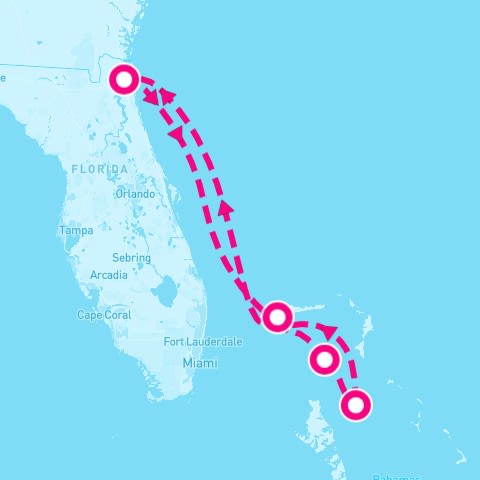 5 Night Bahamas: Great Stirrup Cay & Nassau (Jacksonville Roundtrip)